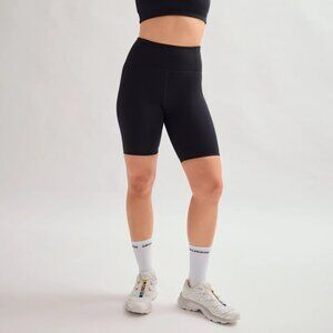 NWT Girlfriend Collective Black High-Rise Bike Shorts Size Small